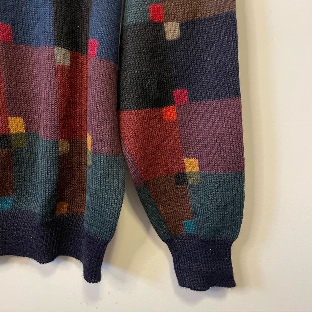 Peruvian Connection Abstract 100% Alpaca Vintage … - image 4